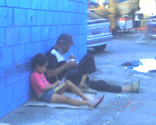 A criança e o velho