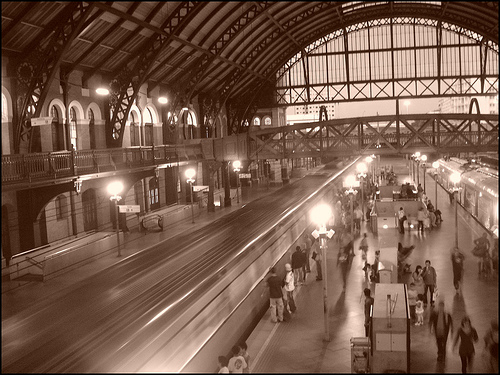 Estação da Luz (São Paulo), em foto de Guilherme Neves (Flickr)
