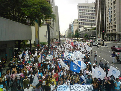 Manifestação na Paulista