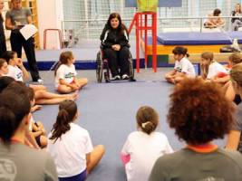 Georgette no projeto Qualivida