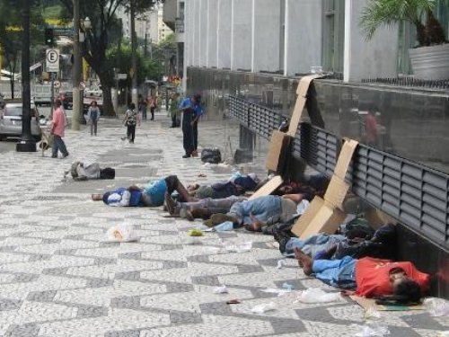Sem-teto na Ipiranga