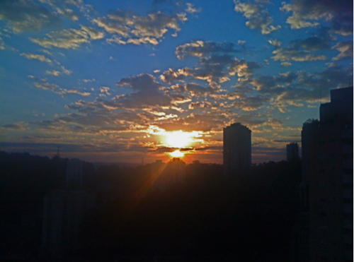 Por do Sol por Solla