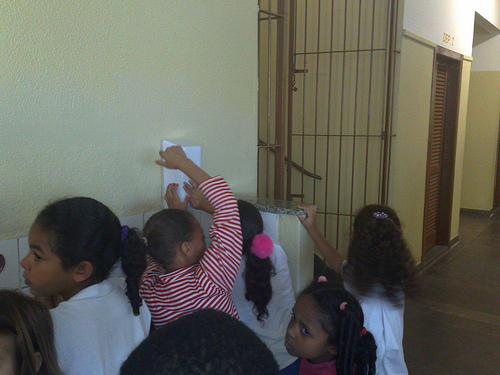 alunos voltam às aulas