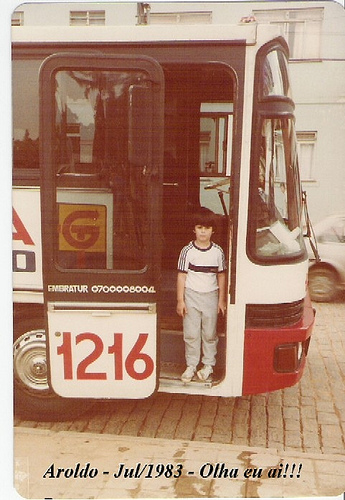 Aroldo e a paixão desde criança