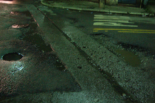 Buraco na Vila Carrão