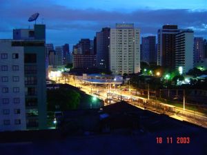 "Olhar da janela da minha casa para a av Santo Amaro", por Sérgio mendes