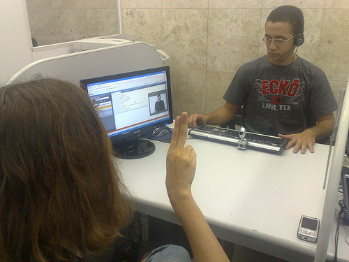 centro de Libras em subprefeitura