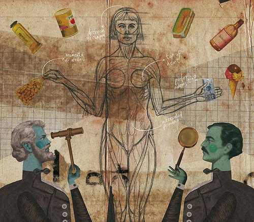 Ilustração do publicitário e ilustrador Randy Mora 