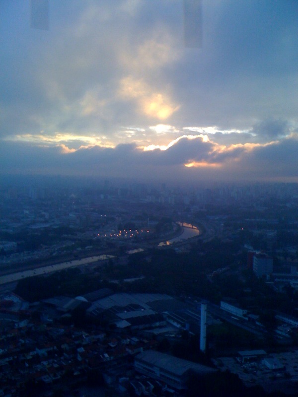 O horizonte de São Paulo