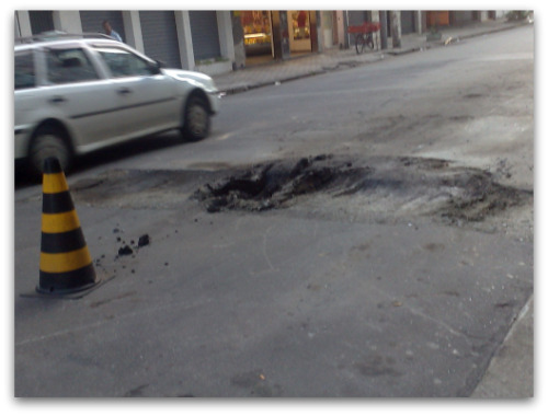 Buraco na Major Sertório Buraco na Major Sertório