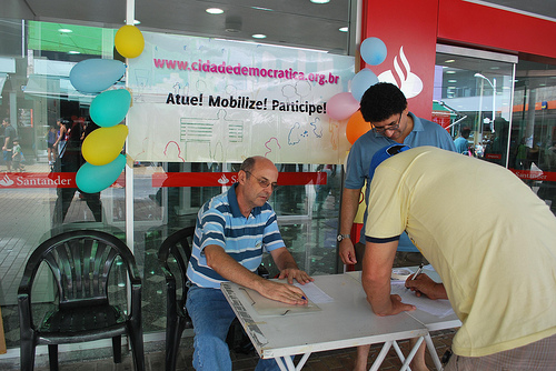 Abaixo-assinado em Jundiaí