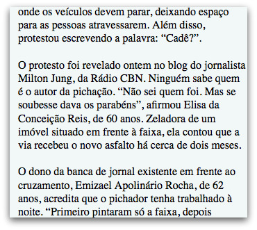 Nota no JT Nota no JT