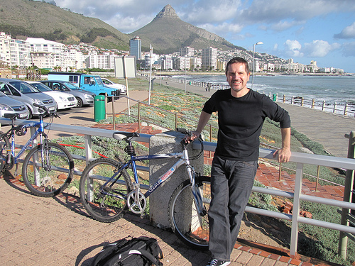 Passeio de bicicleta na Cidade do Cabo