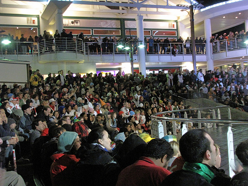 Torcedores em Cidade do Cabo