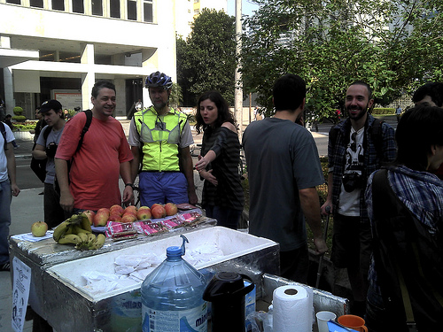 Dia Mundial Sem Carro - praça do Ciclista