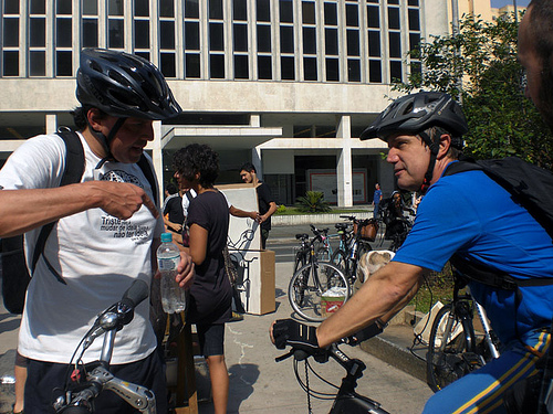 Dia Mundial sem Carro - Floriano Pesaro e Milton Jung