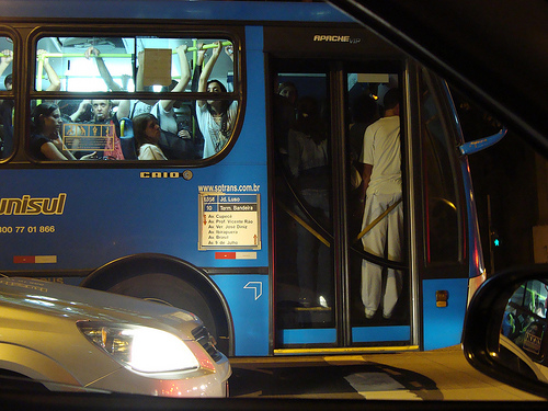 Ônibus na Nove de Julho