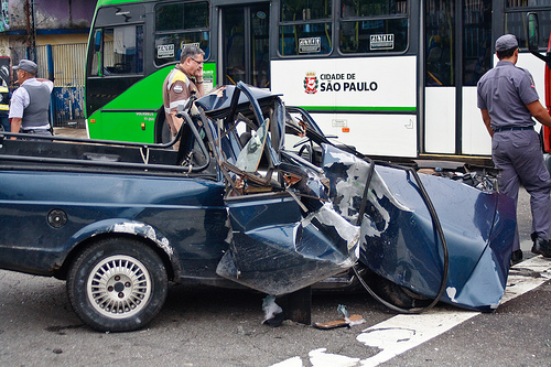 Acidente na Inajar de Souza