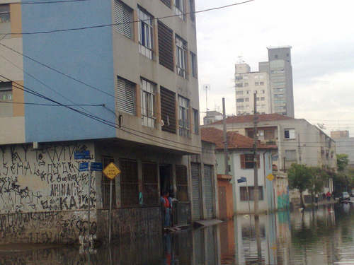 Enchente no Bom Retiro