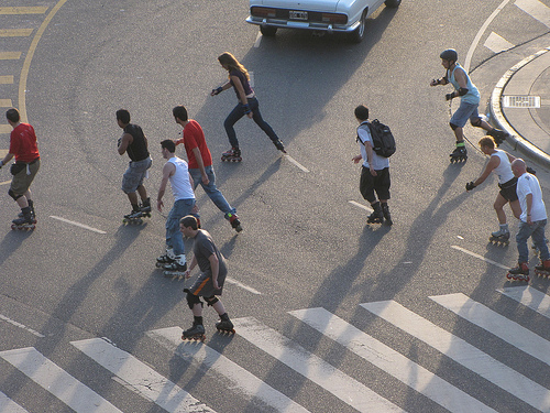 Patins em Buenos Aires