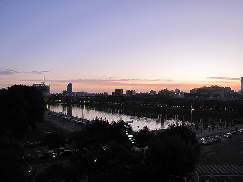 Dique em Porto Madero