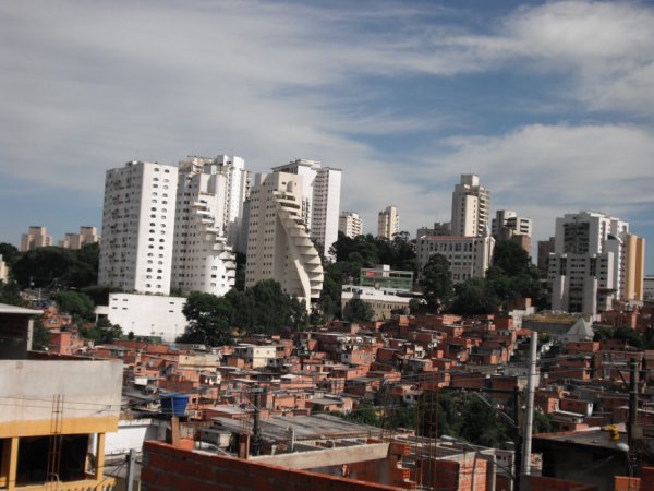 Contraste Morumbi/Paraisópolis