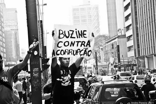 Protesto contra a corrupção 