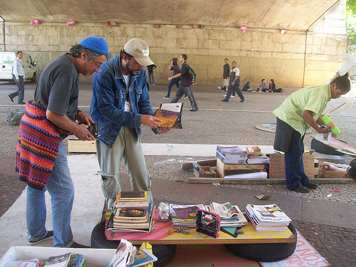 Acampa Sampa reciclagem