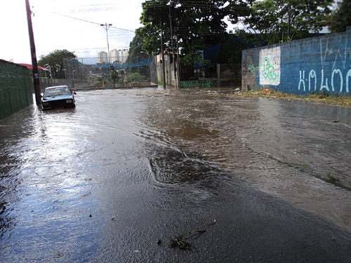 Corrego Una inunda