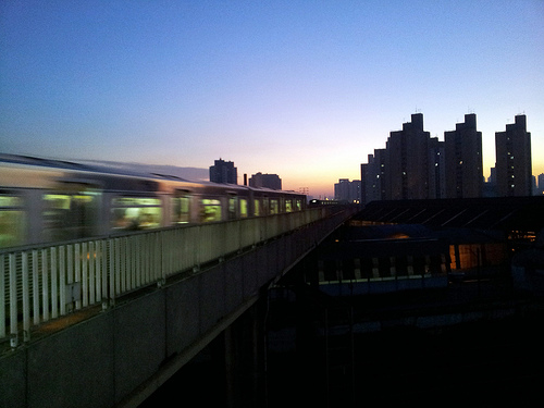 Trem da CPTM no Brás