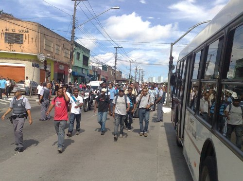 Protesto no M'Boi Mirim