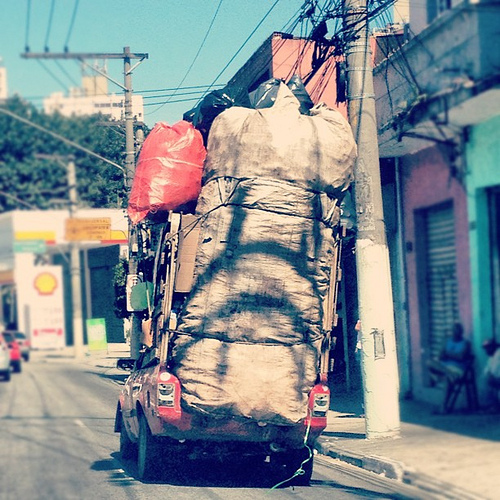 Carro lixo