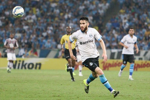 Marcelo Oliveira, assim como o time, jogou para o gasto no Maracanã (foto: site www.gremio.net)
