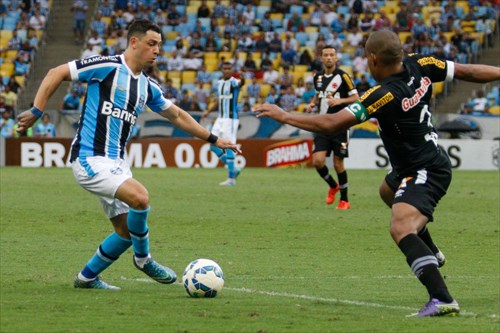 Giuliano é um dos talentos gremistas (foto site oficial do Grêmio)