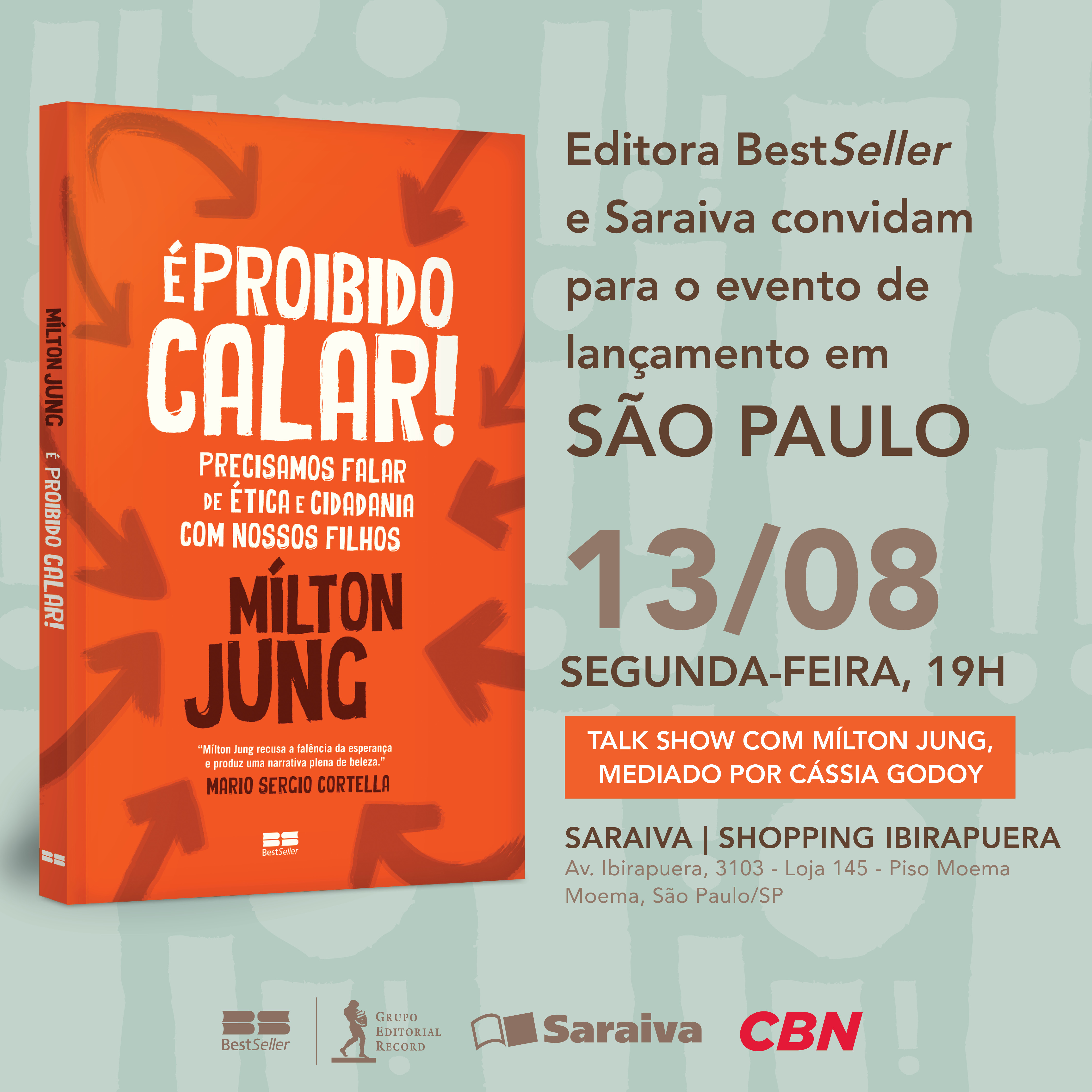 13.08 Convite - É proibido calar - SP